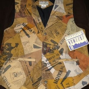 Jazzman Sportwear Leather Vest XL 20